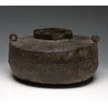 Roman marmite, 2nd-3rd century AD.Bronze.Provenance: private collection in Barcelona.Measurements:
