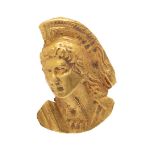 Plate; Egypt, 2nd-3rd century BC.Gold.Provenance: Private collection, François Antonovich, Paris.
