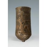 Situla. Luristan, Iran, 10th-8th BC.Bronze.Provenance: private collection, François Antonovich,