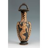 Amphora-situla. Campania, Magna Graecia, 4th century BC.Ceramics.Provenance: private collection