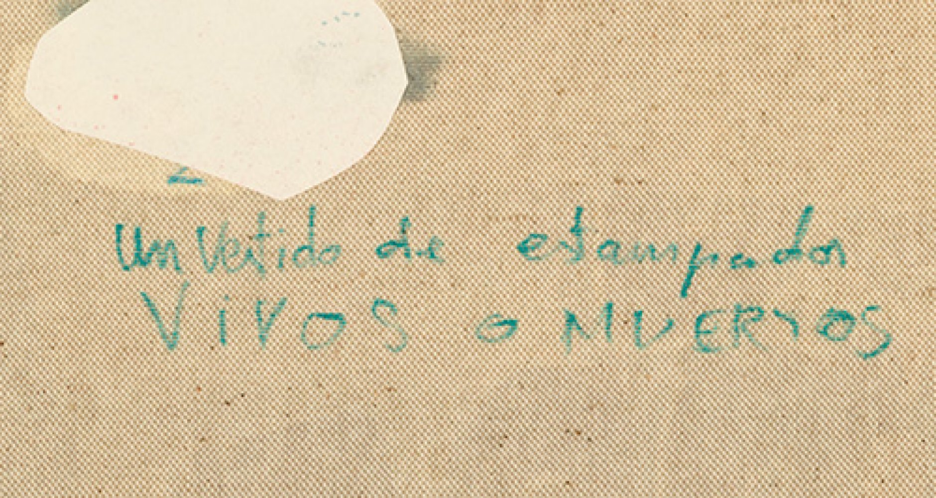 JONATHAN NOTARIO (León, 1981)."Un vestido de estampados vivos o muertos", 2010.Oil, collage, plastic - Image 5 of 6