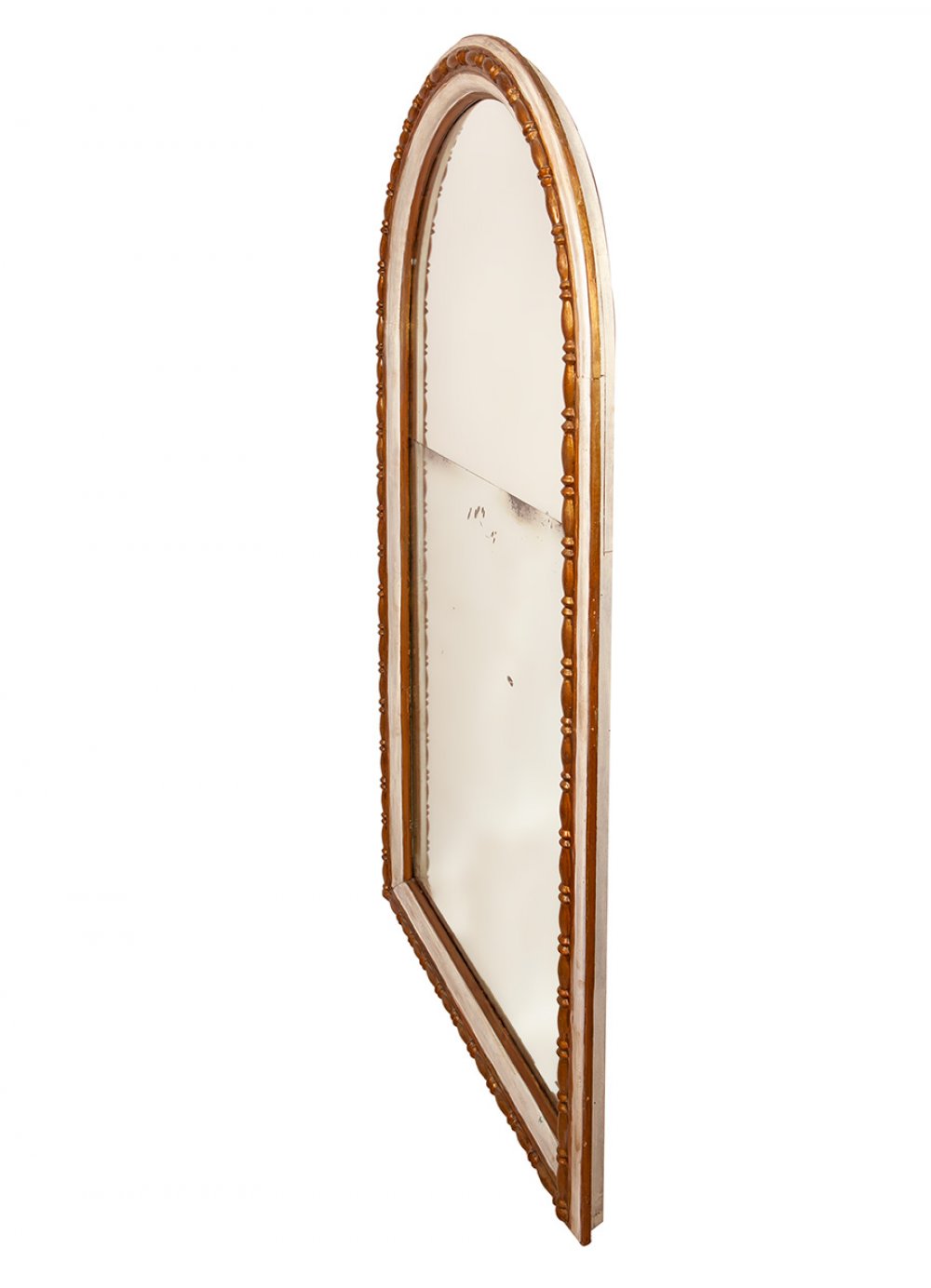 Pair of Italian oval mirrors, 19th centuryMade of carved and polychromed wood.Measurements: 162'5 - Image 4 of 4