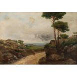 RAMÓN MARTÍ ALSINA (Barcelona, 1826 - 1894)."Landscape.Oil on canvas.Signed in the lower right