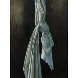 CHEMA BULLÓN (Madrid, 1965)."Knots", 2022.Oil on canvas.Certificate of authenticity attached.It