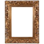 Frame; Italy, second half of the 19th century.Stuccoed and corollated wood.It presents faults.