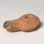 Roman Lucerne, 2nd-1st century BC.Terracotta.Provenance: private collection, Bordeaux.In good