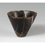 Vase; Egypt, Middle Kingdom, 1980-1760 BC.Hard stone.Slight damage to the mouth area.Provenance: