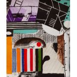 ABRAHAM LACALLE (Almería, 1962)."Composition".Silkscreen on paper, copy 11/35.Signed and justified