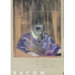 FRANCIS BACON (Dublin, 1909- Madrid, 1992)."Les anées 50, Francis Bacon", 1986.Offset poster on