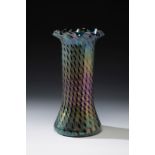 Jugendstil LOETZ vase; Austria, ca. 1900.Iridescent blown glass.An iridescent blown glass vase