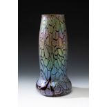 Jugendstil LOETZ vase; Austria, ca. 1900.Iridescent blown glass.An iridescent blown glass vase