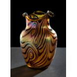 LOETZ. Czech Republic, ca. 1910.Art Nouveau vase.Unsigned.Vases of similar characteristics and