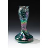 Jugendstil LOETZ vase; Austria, ca. 1900.Iridescent blown glass.An iridescent blown glass vase