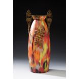 Jugendstil LOETZ vase; Austria, ca. 1900.Iridescent blown glass.An iridescent blown glass vase