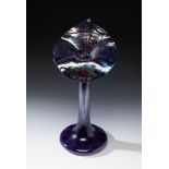 Jugendstil LOETZ vase; Austria, ca. 1900.Iridescent blown glass.An iridescent blown glass vase