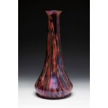 Jugendstil LOETZ vase; Austria, ca. 1900.Iridescent blown glass.An iridescent blown glass vase