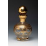 Baccarat Art Nouveau perfume box. France, ca. 1910.Blown glass.Provenance: Private Spanish