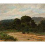 AURELI TOLOSA Y ALSINA (Barcelona, 1861 - 1938)."Landscape.Oil on canvas.Signed in the lower right