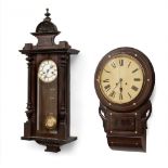 19th century Alfonsino clock, and clock from the 1920s.Carved wood.They need to be overhauled.