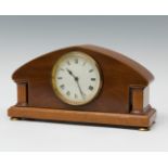 Edwardian clock; England, circa 1901.Wood.Paris movement. 8 days winding.Key preserved.Measures.