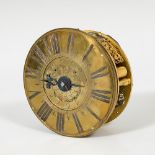 Clockwork; Germany; Late 17th century.Gilt bronze.In need of restoration.Inscribed "Georg Franz
