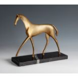 KARL HAGENAUER (Austria, 1898 - 1956)."Figure of a horse", ca.1925-30.Sculpture in brass, with