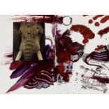 PETER BEARD (New York, 1938-2020)."Peter Beard, Scrapbooks from Africa and beyond".Mixed media (