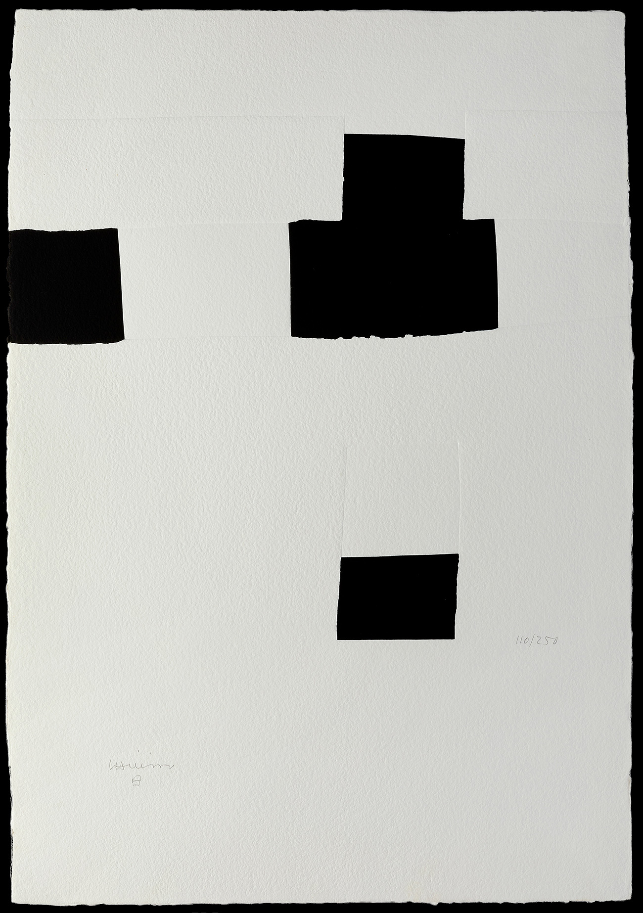 EDUARDO CHILLIDA JUANTEGUI (San Sebastian, 1924 - 2002).Untitled, from the Suite Olympic Centennial,