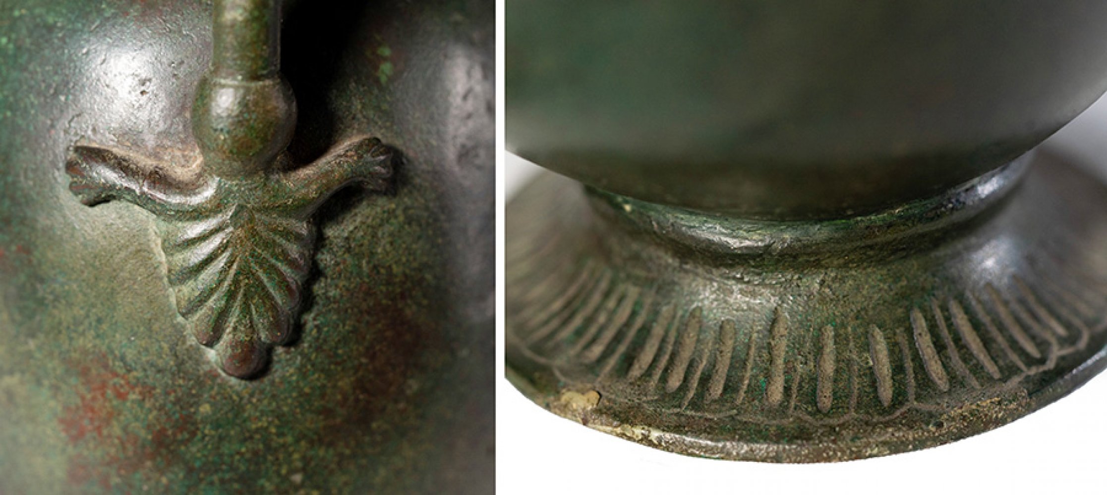 Etruscan Oinochoe, around 4th-3rd century BCBronze.Nice bronze patina,In good condition. Provenance: - Image 2 of 7