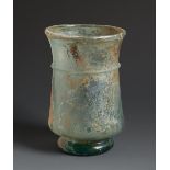 Cup. Rome, 1st-3rd century AD.Glass.Provenance: Private collection of Columbia University