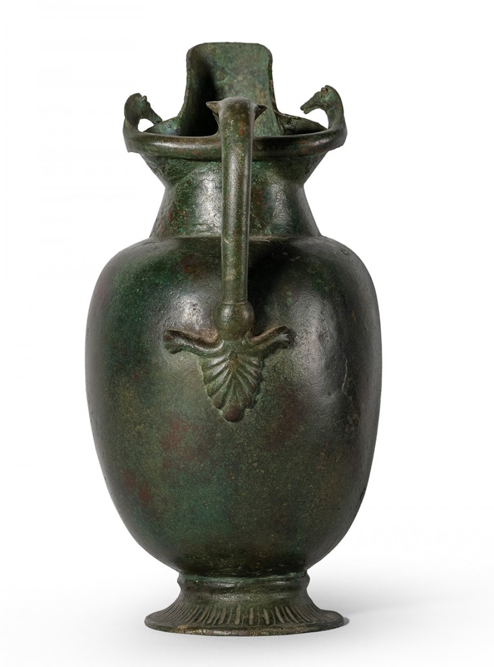 Etruscan Oinochoe, around 4th-3rd century BCBronze.Nice bronze patina,In good condition. Provenance: - Image 6 of 7