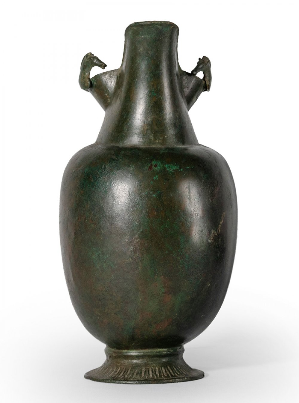 Etruscan Oinochoe, around 4th-3rd century BCBronze.Nice bronze patina,In good condition. Provenance: - Image 3 of 7