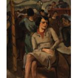 FRANÇOIS ELBERT (May 25, 1887 - October 8, 1962)"Bal Musette II, 1931.Oil on canvas.Attached