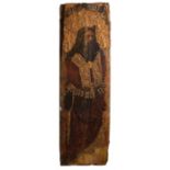 Fragment of a Gothic door attributed to the VERGÓS workshop, Catalonia, 15th-16th century.Wood and