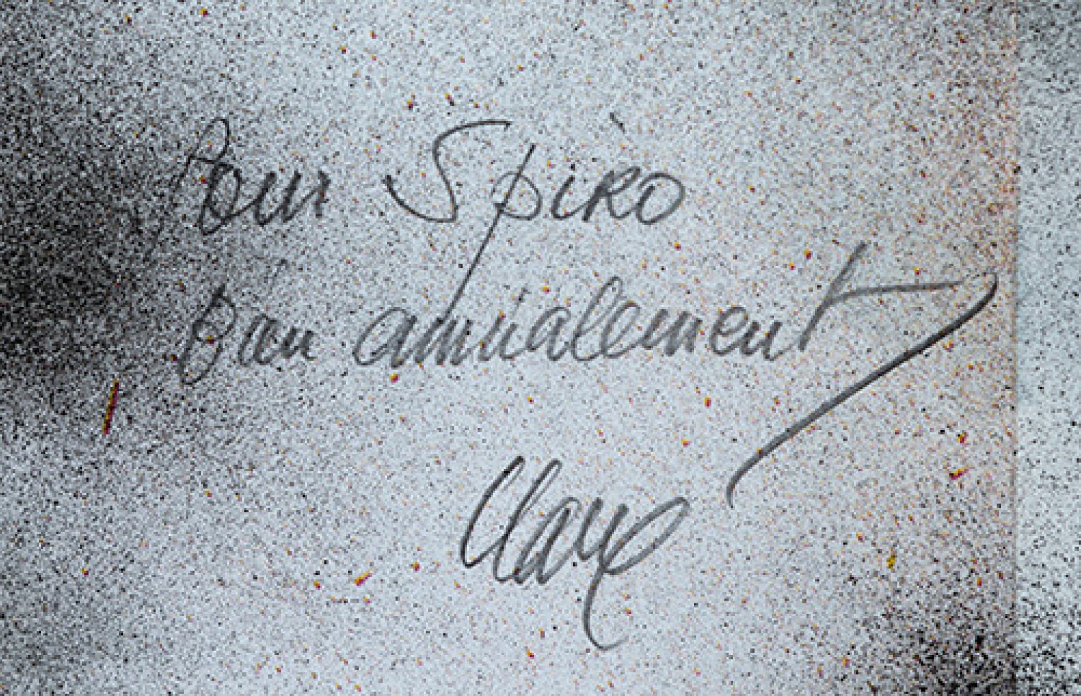 ANTONI CLAVÉ I SANMARTÍ (Barcelona, 1913 - Saint Tropez, France, 2005).Untitled, 1982.Collage, ink - Bild 2 aus 4