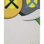 "KAWS" Brian Donnelly (New Jersey, 1974)."Alone again", 2019.Silkscreen on paper.Publisher: MOCAD (