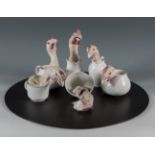 SOPHIA DALY ROSSIN (Scotland, present)."A regrettable mistake".6 ceramic pieces on iron plate.