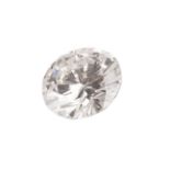 A diamond, brilliant cut, I colour, SI purity and ca. 0.30 cts. total weight.Measurements: 4.2 - 4.3