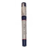 DELTA "ARMA DEI CARABINIERI" FOUNTAIN PEN.Resin and silver barrel.Limited edition, 0005/1814.