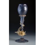 Salviati & Co. Murano, Venice, late 19th century, early 20th century.Cup. Blown glass and fine