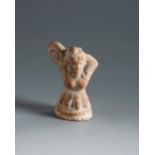 Siren. Smyrna, 4th-3rd century BC.Terracotta.Provenance: Smyrna, 1895-1905. Collection Paul