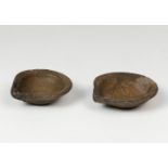 Set comprising two bowls; Rome, 1st-3rd century AD.Ceramic.Measurements: 2.5 x 9 x 8 cm; 2.5 x 8 x