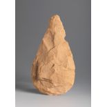 Biface. Ténéré region, Lower Paleolithic 300000-100000 BC.Stone. Provenance: private collection,