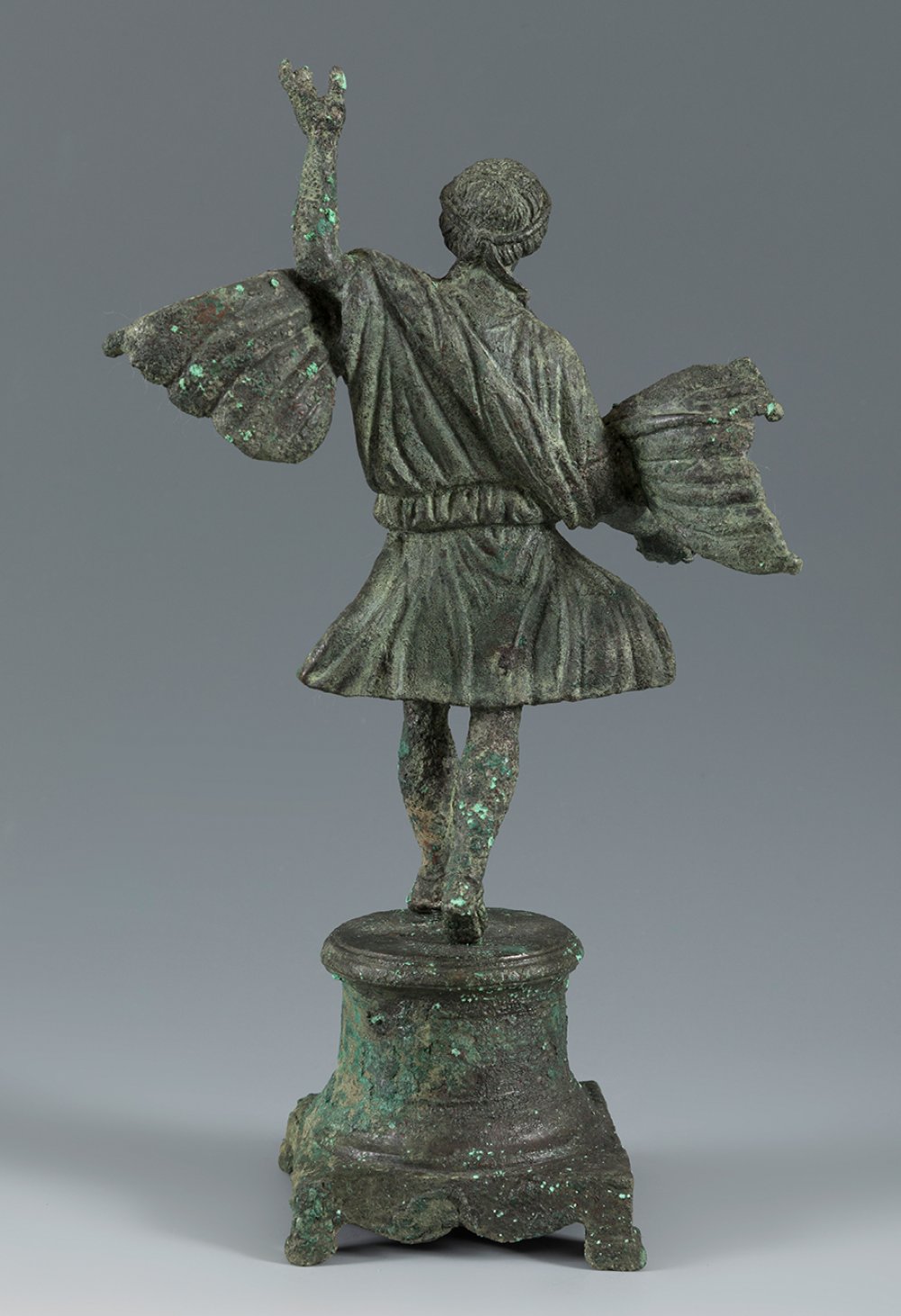 Dios Lar. Roman, 1st century AD.Bronze.In very good state of preservation.Provenance: private - Image 2 of 6