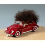 OLAF MOOIJ (Rotterdam, 1958)."Scale model 1:18 car hair", 2000.Mixed media.Provenance: Important