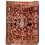 Persian carpet, 20th century.Wool on cotton. Handmade.In good condition.Measurements: 223 x 174 cm.