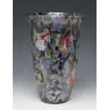 ENRIC RIERA PIERA (active in Barcelona, second third of the 20th century).Vase in enamelled glass.