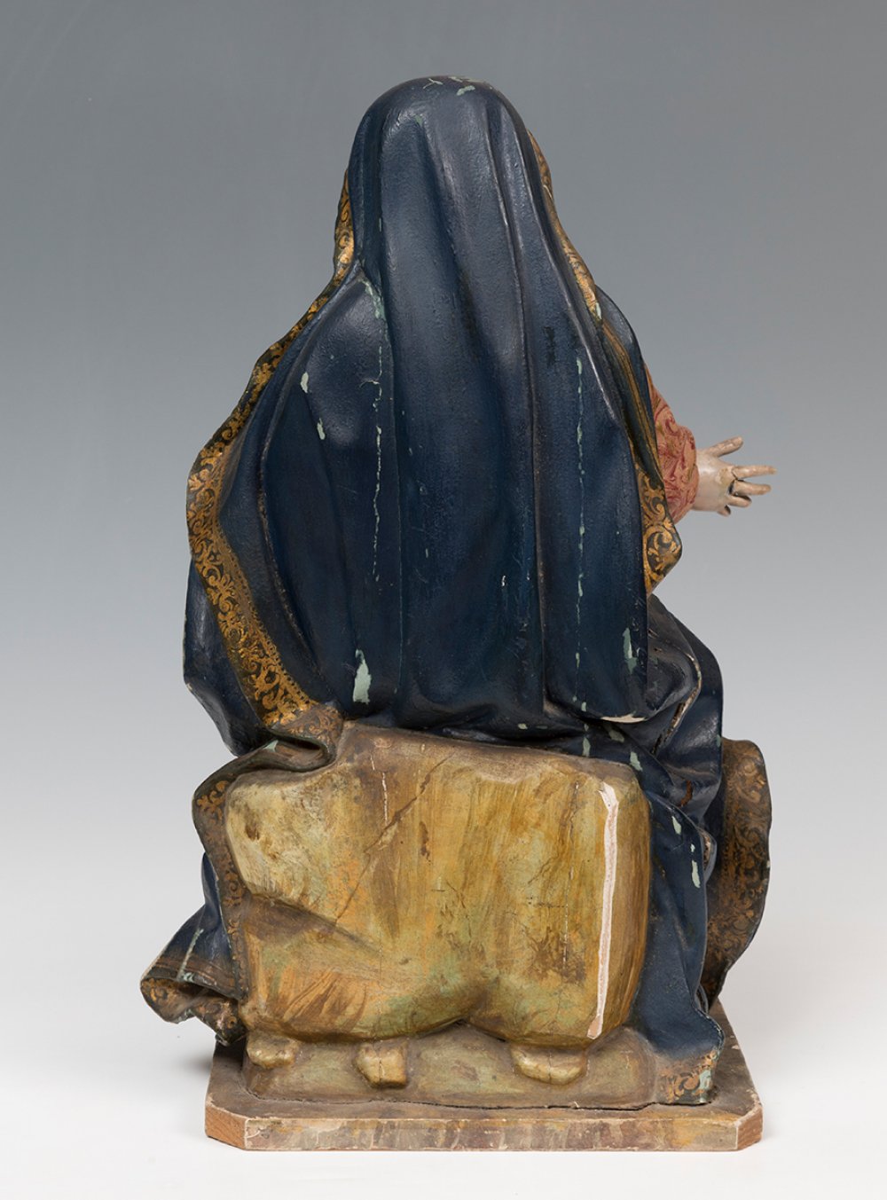 Andalusian school of the 18th century."La Dolorosa".Carved and polychrome wood.It presents faults - Bild 2 aus 7