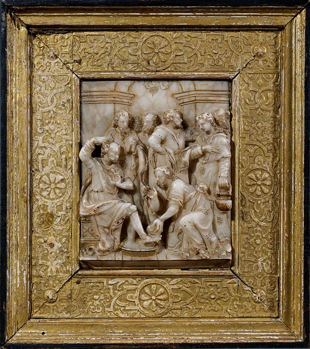 Mechelen, late 16th - early 17th century."The Entry of Jesus into Jerusalem" and "The Washing of the - Bild 7 aus 7