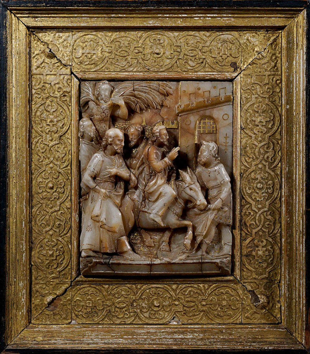 Mechelen, late 16th - early 17th century."The Entry of Jesus into Jerusalem" and "The Washing of the - Bild 6 aus 7